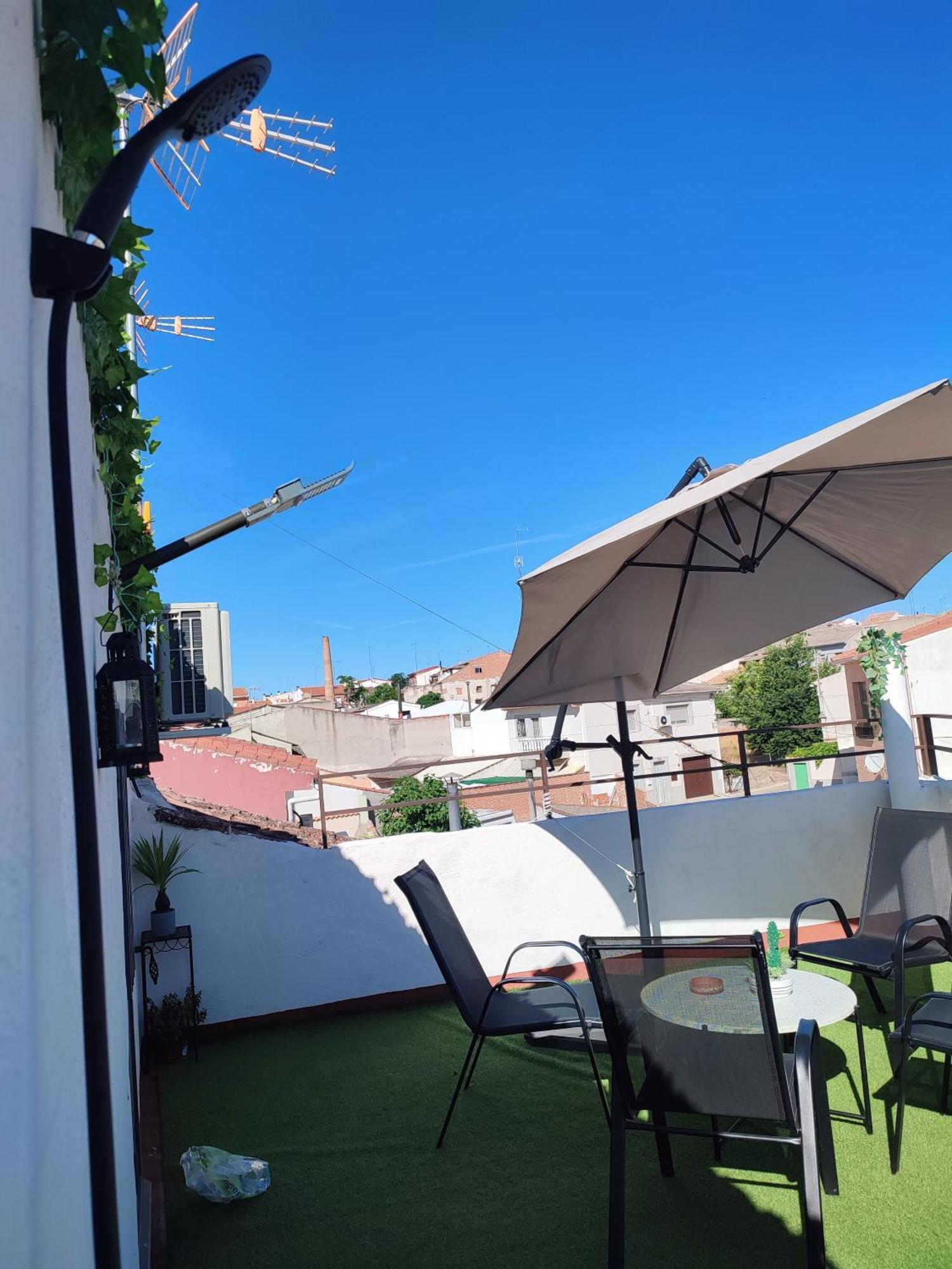 Casa Luzon, Terraza-Solarium Con Ducha Y Salon Rustico Apartment Villarejo de Salvanes Luaran gambar