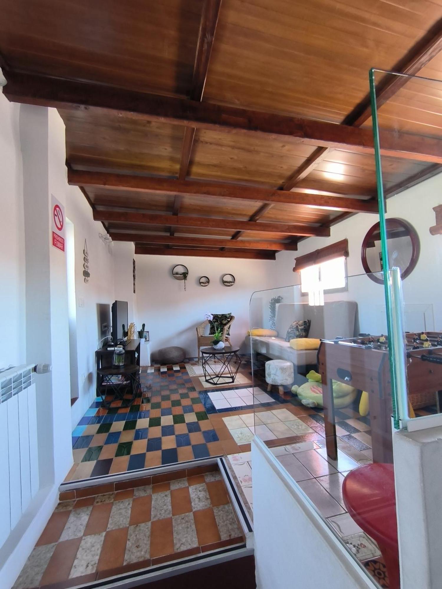 Casa Luzon, Terraza-Solarium Con Ducha Y Salon Rustico Apartment Villarejo de Salvanes Luaran gambar